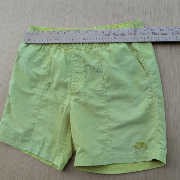 The North Face Yellow Beach Lined Swim Trunks Water Shorts Men's Small - Picture 2 of 8